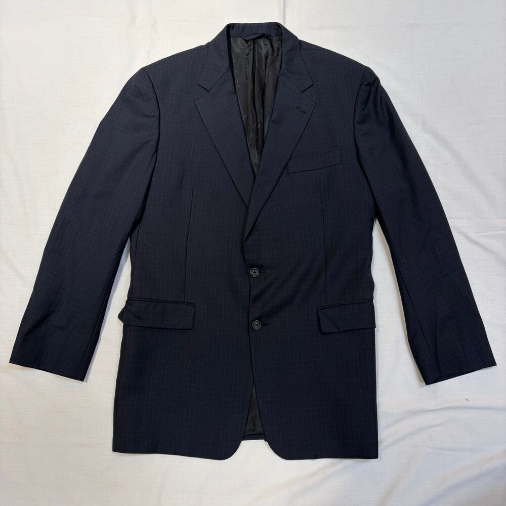 100% wool Burberry London men's blazer in a 44 Long size
